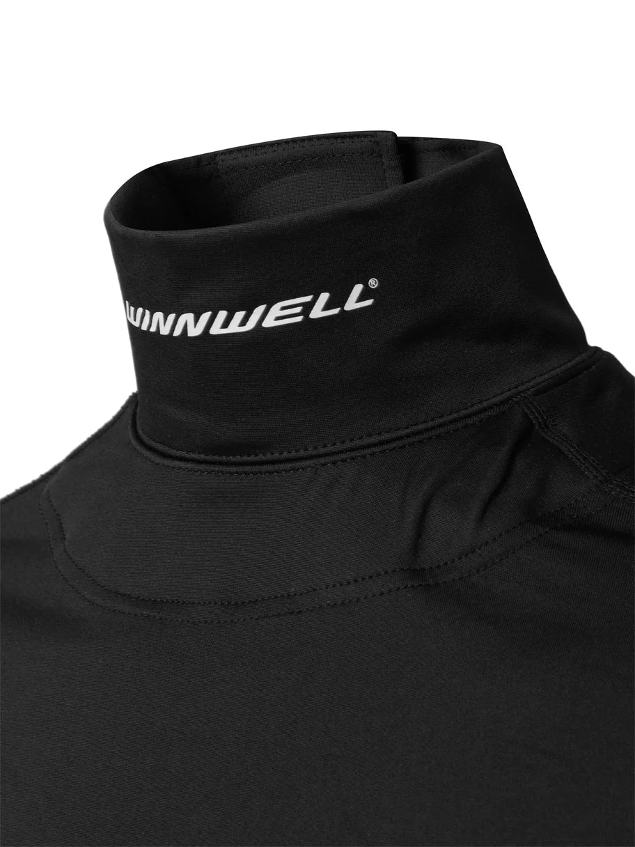 Winnwell BASE LAYER TOP W/ BUILT-IN NECK GUARD