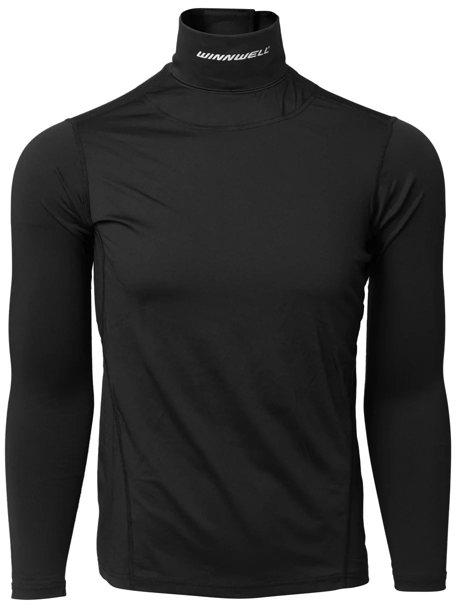 Winnwell BASE LAYER TOP W/ BUILT-IN NECK GUARD