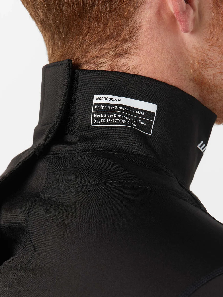 Winnwell BASE LAYER TOP W/ BUILT-IN NECK GUARD